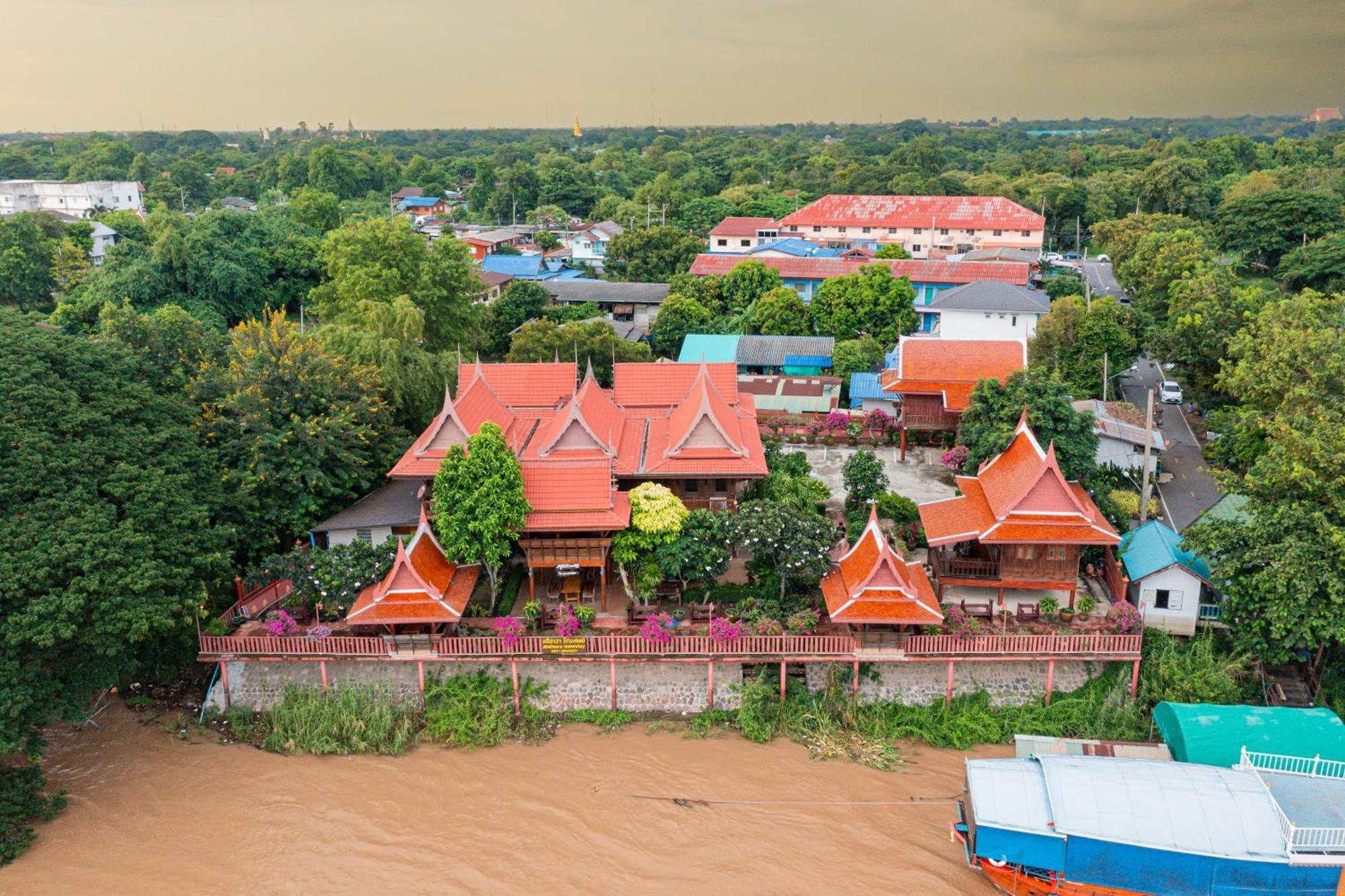 Athithara Homestay Пра Након Си Аютая Екстериор снимка